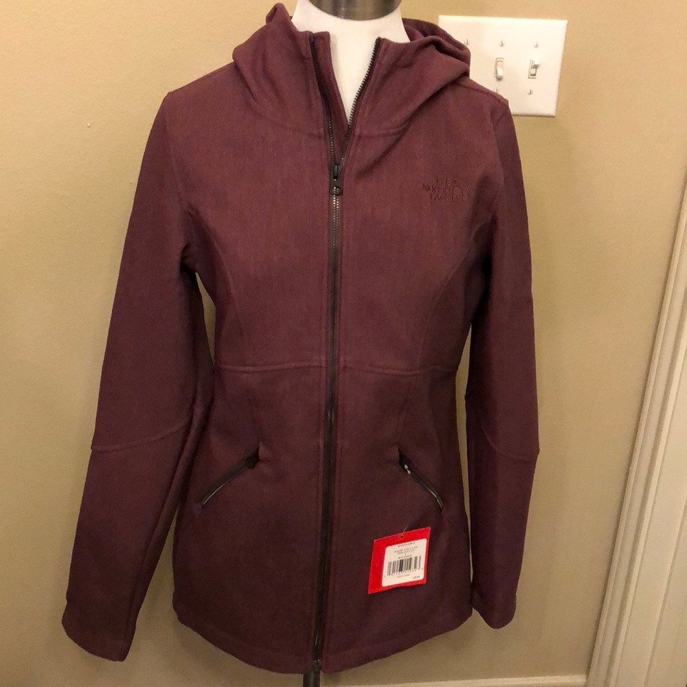 NWT North Face purple jacket size S